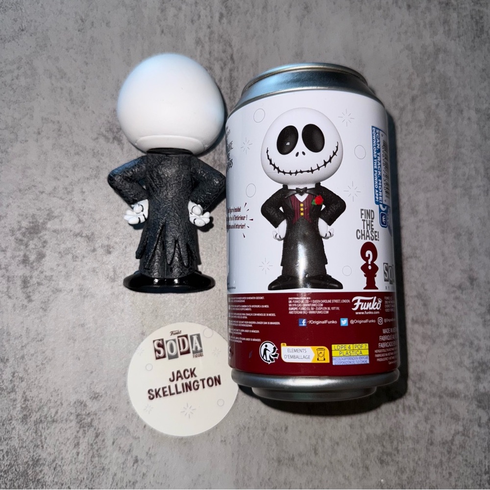 Funko Jack Skeleton Soda Figurine - Picture 2 of 2
